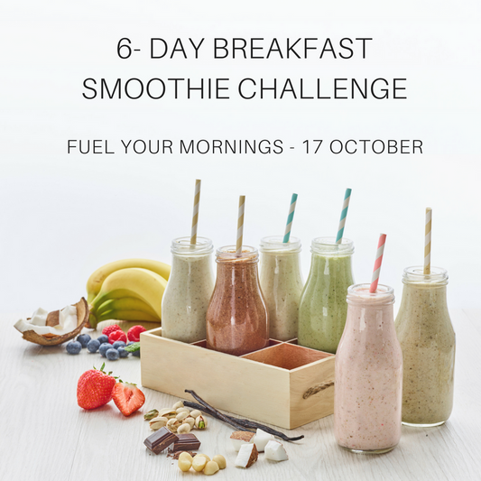 6-Day Breakfast Smoothie Challenge