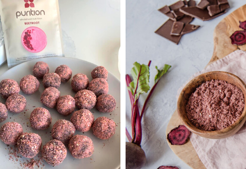 Beetroot Energy Bites