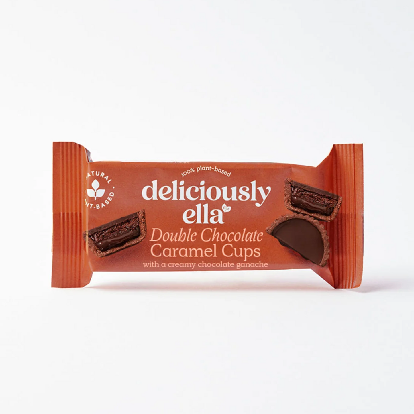 Double chocolate caramel cup