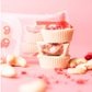 Cashew butter cups, raspberry rumble