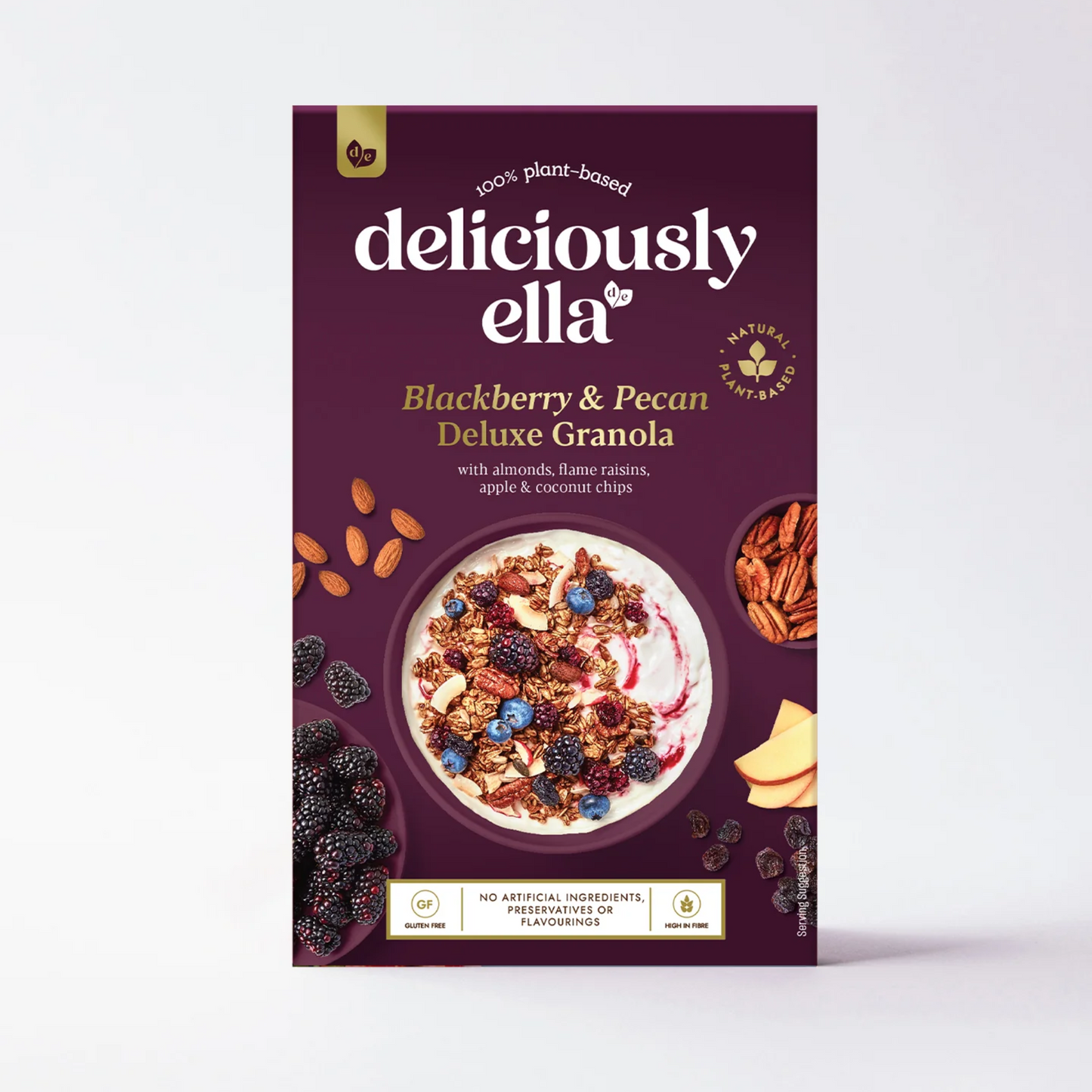 Blackberry & pecan deluxe granola